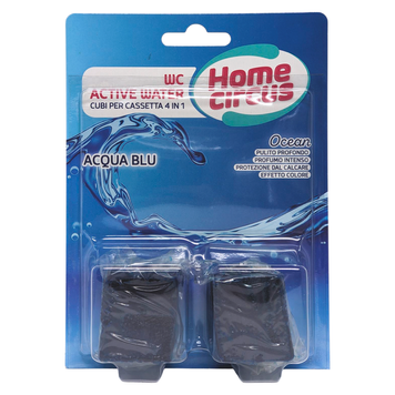 Кубики очищающие для унитаза HOME CIRCUS BLOCCO CASSETTA BLU PZ2 8050713237448 фото
