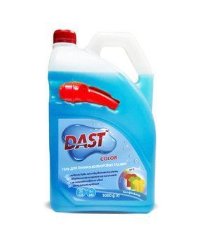 Гель для стирки цветных вещей Dast Color 6 л (6 кг) 2487057650 фото