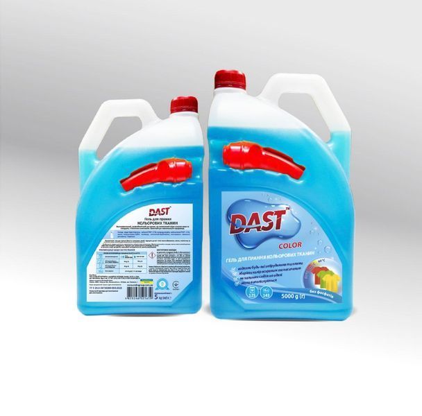 Гель для стирки цветных вещей Dast Color 6 л (6 кг) 2487057650 фото