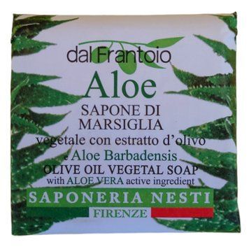 Мыло твердое натуральное NESTI DANTE SAP.DAL FRANTOIO ALOE 100г. 8003445000873 фото