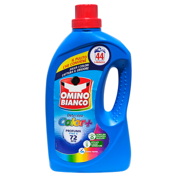 Рідкий засіб для прання кольорових речей OMINO BIANCO LAV. LIQ L.44 ML. 1760 COLOR 8003650023278 фото
