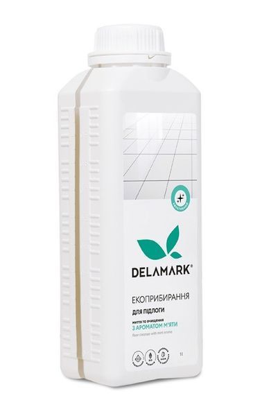 Средство для мытья полов DeLaMark с ароматом мяты 1 л 2111223702 фото