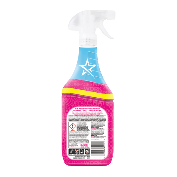 Універсальний дезінфікуючий засіб The Pink Stuff The Power Disinfectant Cleaner 850 мл DZ1001 фото