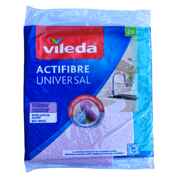 Ганчірка для прибирання VILEDA PANNO ACTIFIBRE 2 шт. 4023103185807 фото