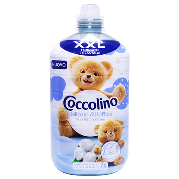 Кондиционер для стирки концентрат COCCOLINO AMM.DELICATO&SOFF.76 стирка 1750 мл 8720181351563 фото