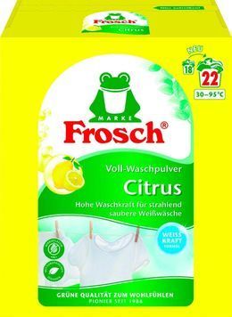 Порошок для прання універсальний Frosch цитрус 1.45 г 4810009 фото
