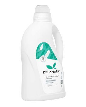 Кондиціонер-ополіскувач для білизни Delamark без запаху 2 л 2111223542 фото