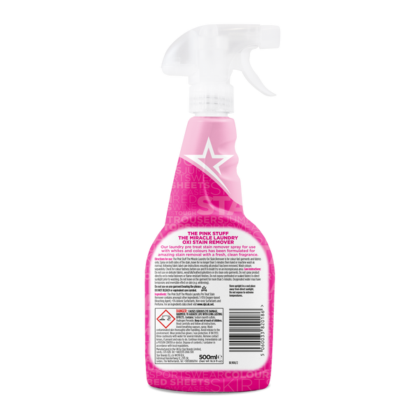 Пятновыводитель The Pink Stuff Oxi Stain Remover спрей 500 мл PR1001 фото