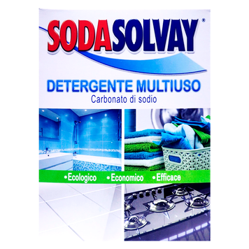 Универсальное средство для чистки сода SOLVAY SODA 1000 г. 8026048000125 фото